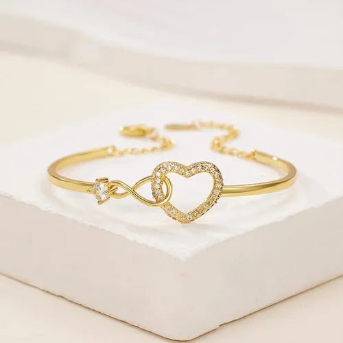 Brazalete Corazon Infinito +CAJAREG