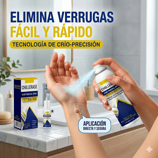 ChillErase Spray de Verrugas