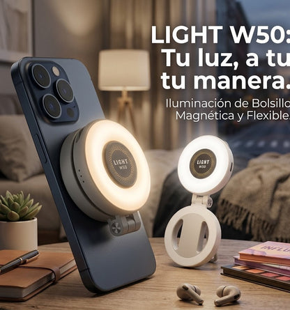 Luz LED Magnética Para Celular