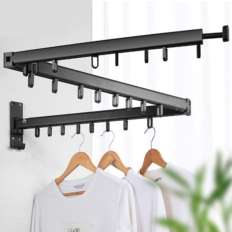 Perchero Retráctil de Pared para Ropa