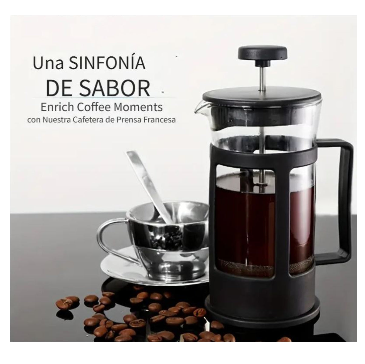 Cafetera Prensa Francesa Cafe Te