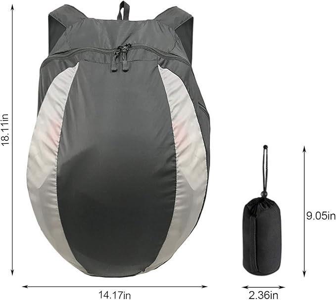 bolso mochila impermeable casco moto