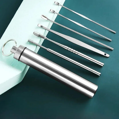 Set Limpiador Oídos Extractor Removedor