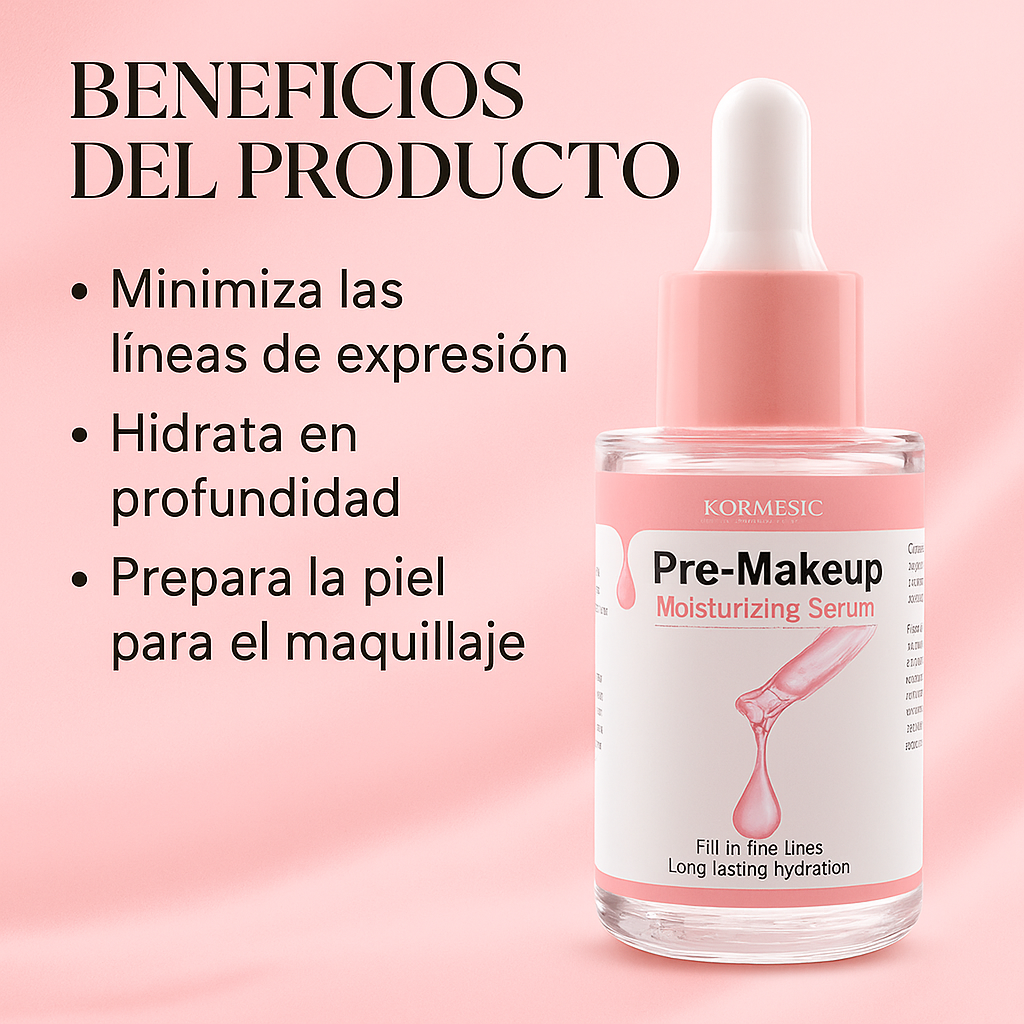 SERUM HIDRATANTE PRE MAQUILLAJE KORMESIC