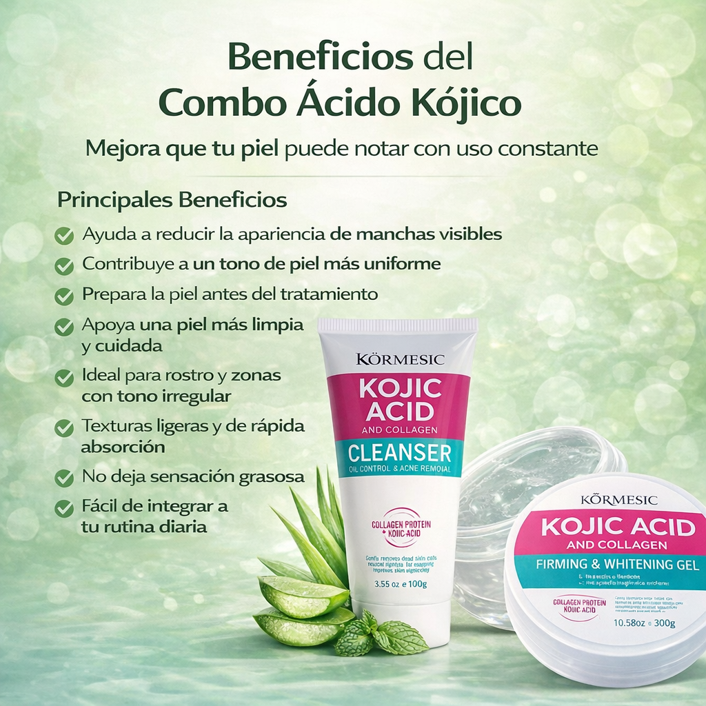 COMBO ACIDO KOJICO RUTINA COMPLETA