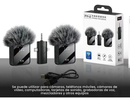 Microfono Solapa F11-2