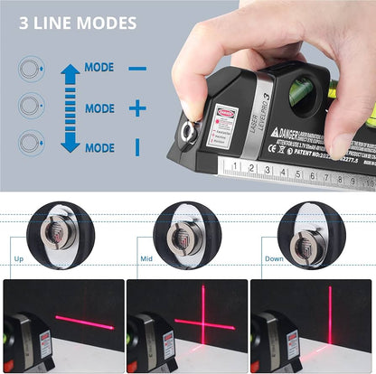 Metro nivel laser con tripode