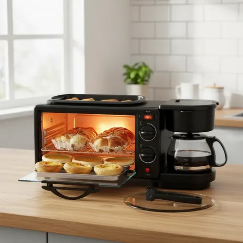 Mini Horno Parrilla 3 EN 1 SOKANY