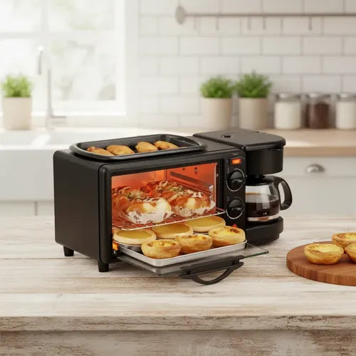 Mini Horno Parrilla 3 EN 1 SOKANY