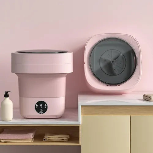 Mini lavadora plegable