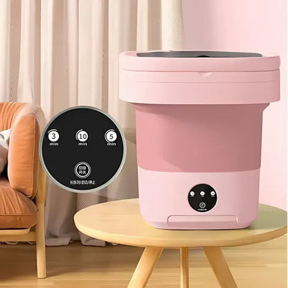 Mini lavadora plegable