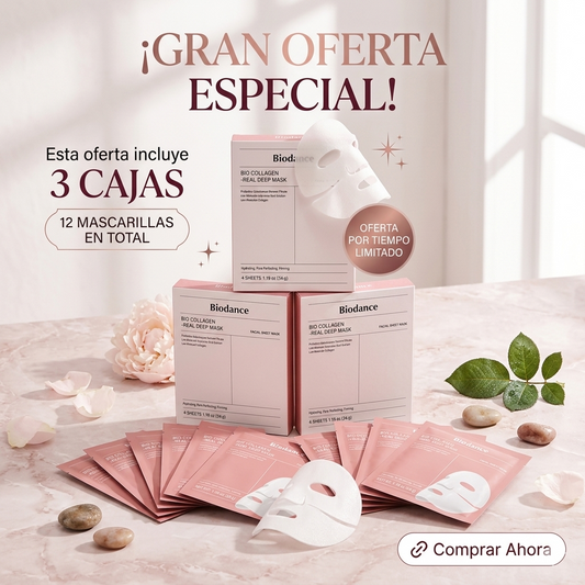 mascarilla BIODANCE X 3