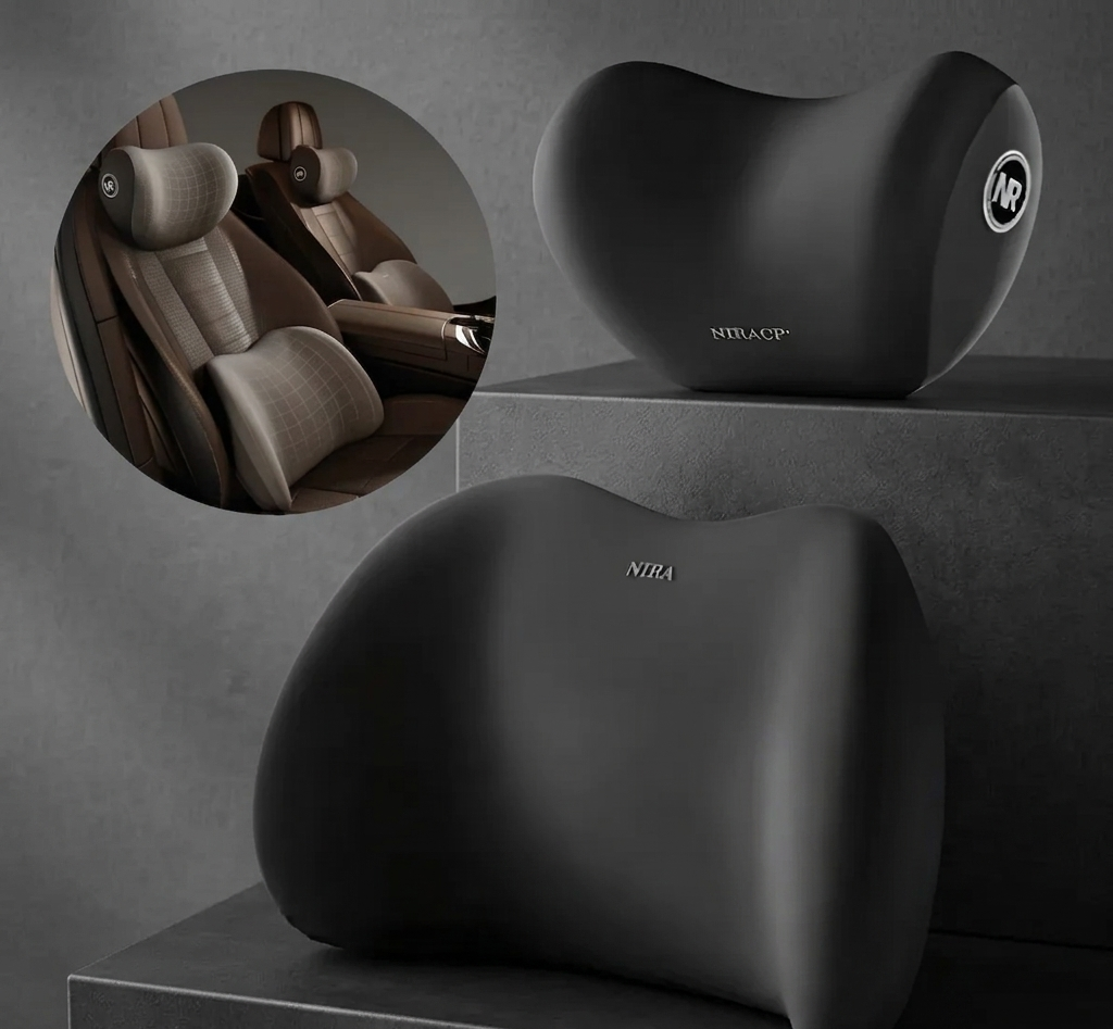 SET COJINES SOPORTE LUMBAR CUELLO CARRO