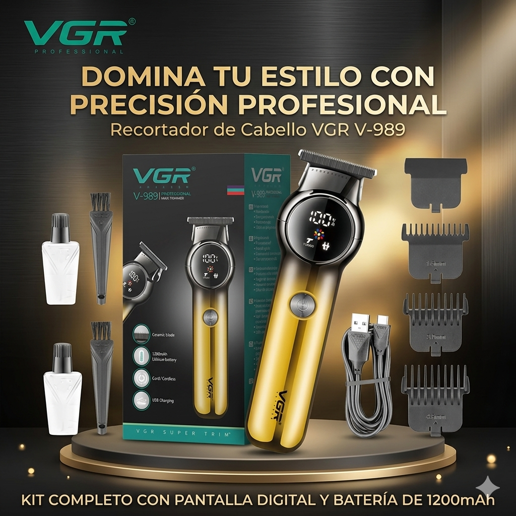 Maquina Motilar Profesional V-989