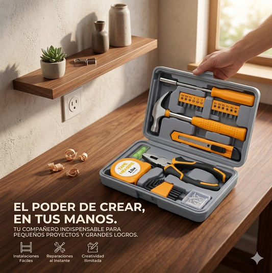 Kit De Herramientas Manuales 59 Piezas
