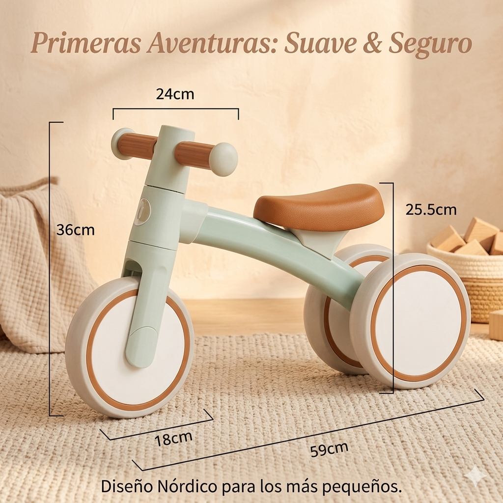 TRICICLO DE EQUILIBRIO BOSO