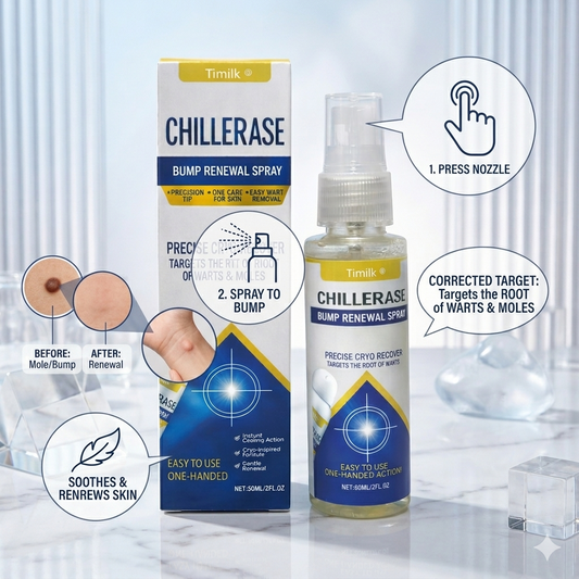 ChillErase Spray de Verrugas