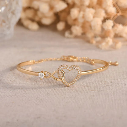 Brazalete Corazon Infinito +CAJAREG