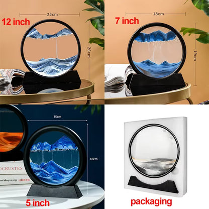 RELOJ DE ARENA SENSORIAL DECORATIVO