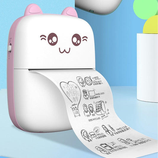 MINI IMPRESORA TÉRMICA  1 rollo
