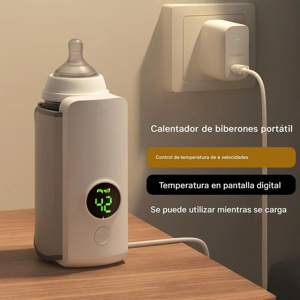 Calentador De Tetero Con Pantalla Digita