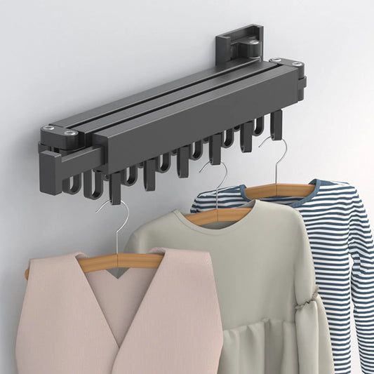 Perchero Retráctil de Pared para Ropa
