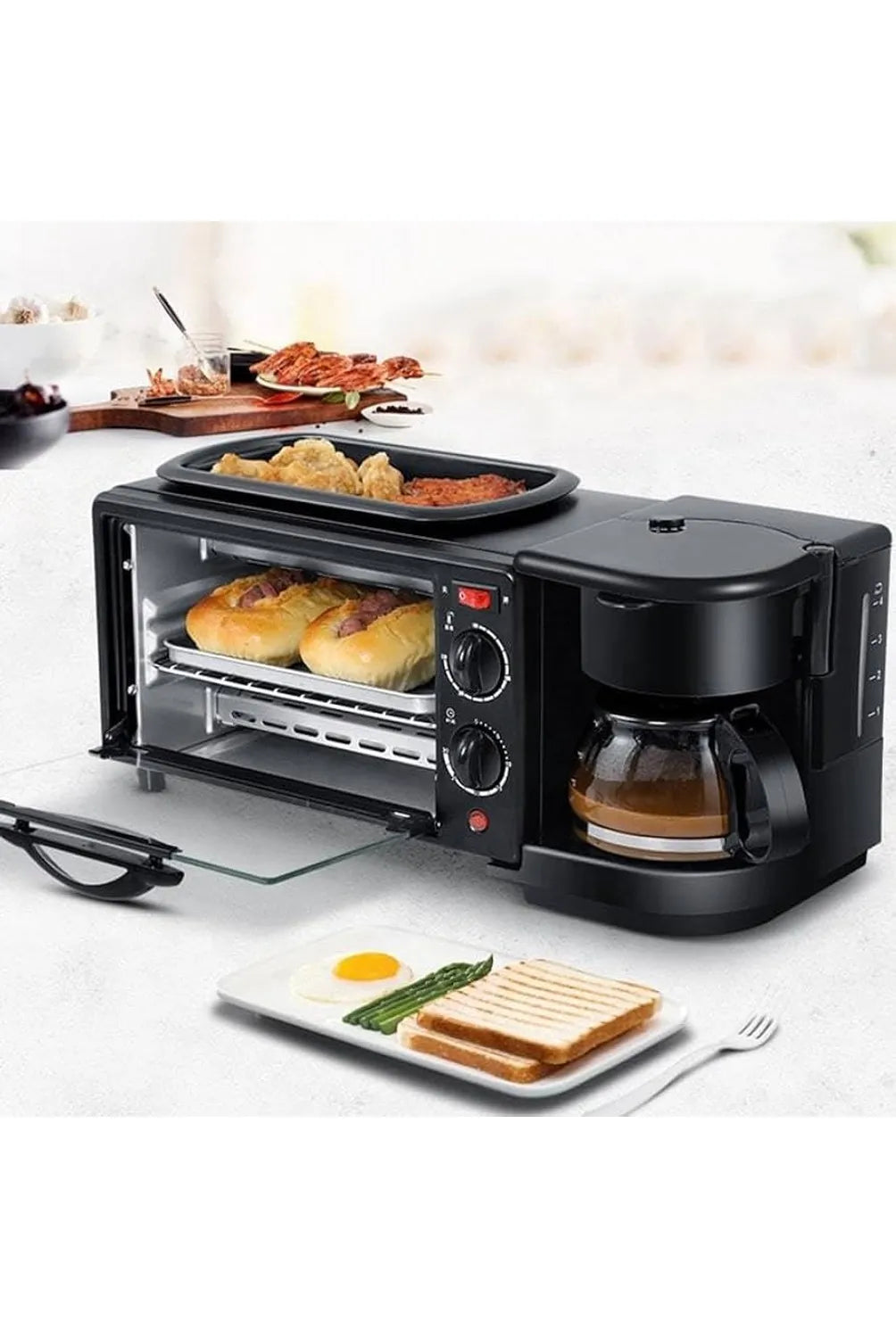 Mini Horno Parrilla 3 EN 1 SOKANY